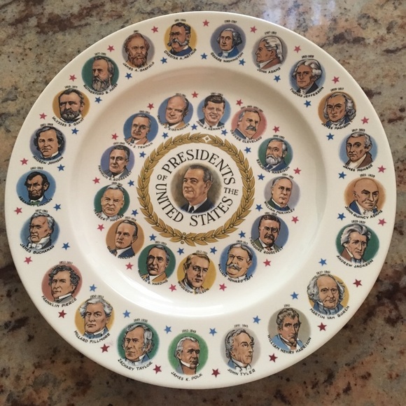 🇺🇸 Vintage Presidents of the US Plate - Picture 3 of 7